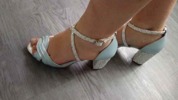 Zapatos de novia ¿verdes o azules? - 2