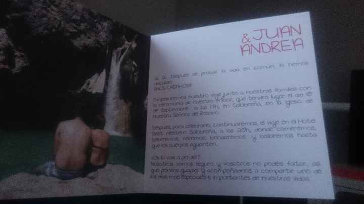 Las que fueron mis invitaciones ((: - 3