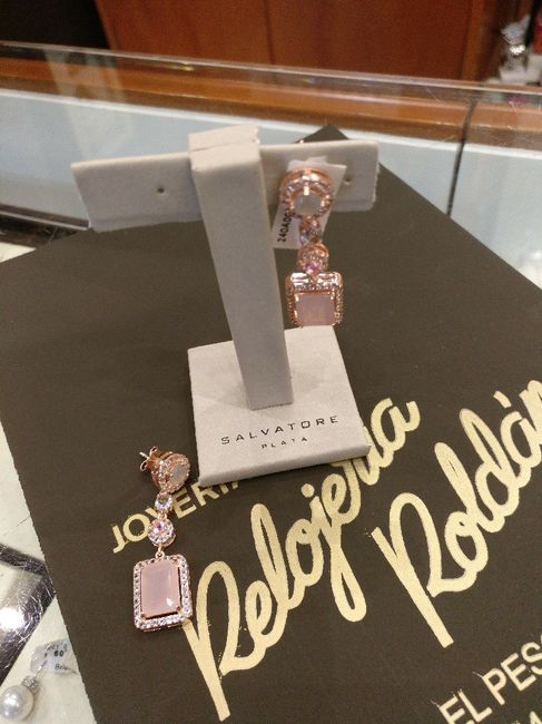 Pendientes d boda - 1