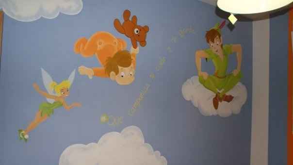 mural peter pan