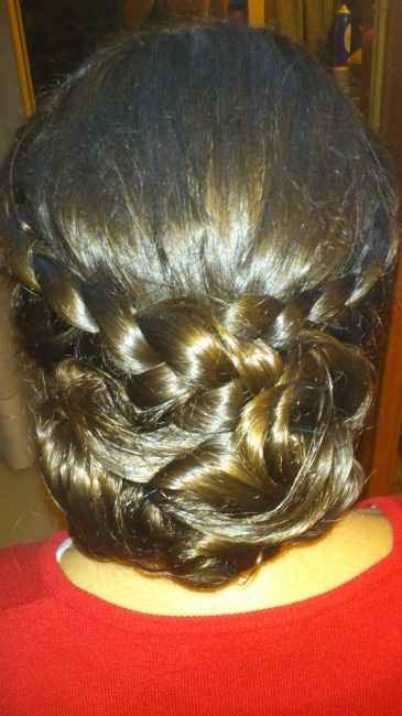 Prueba de peinado con trenza - 1