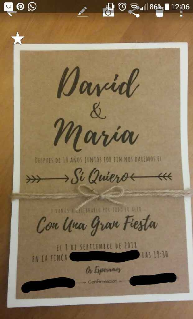  Las invitaciones definitivas - 1