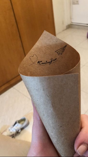 Conos (de Aliexpress) para pétalos y confeti - 2