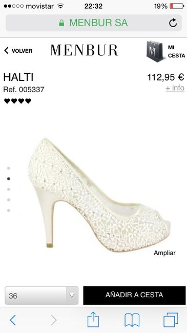 Nuestros zapatos menbur!! - 1