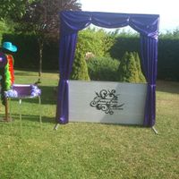 Vendo photocall morado - 1