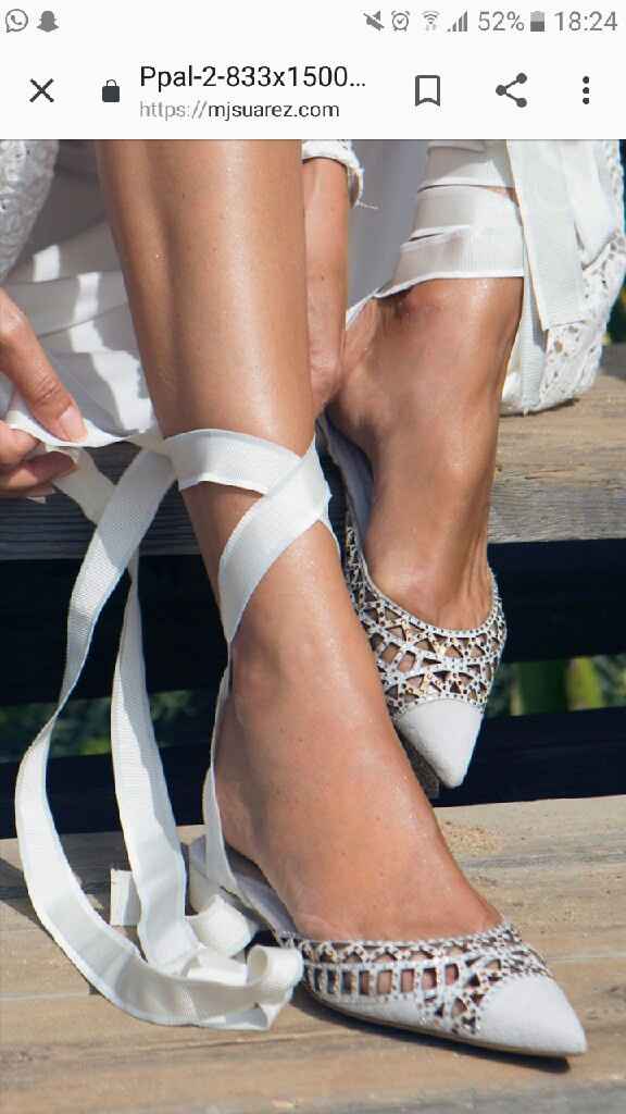 Zapatos planos para novias - 1