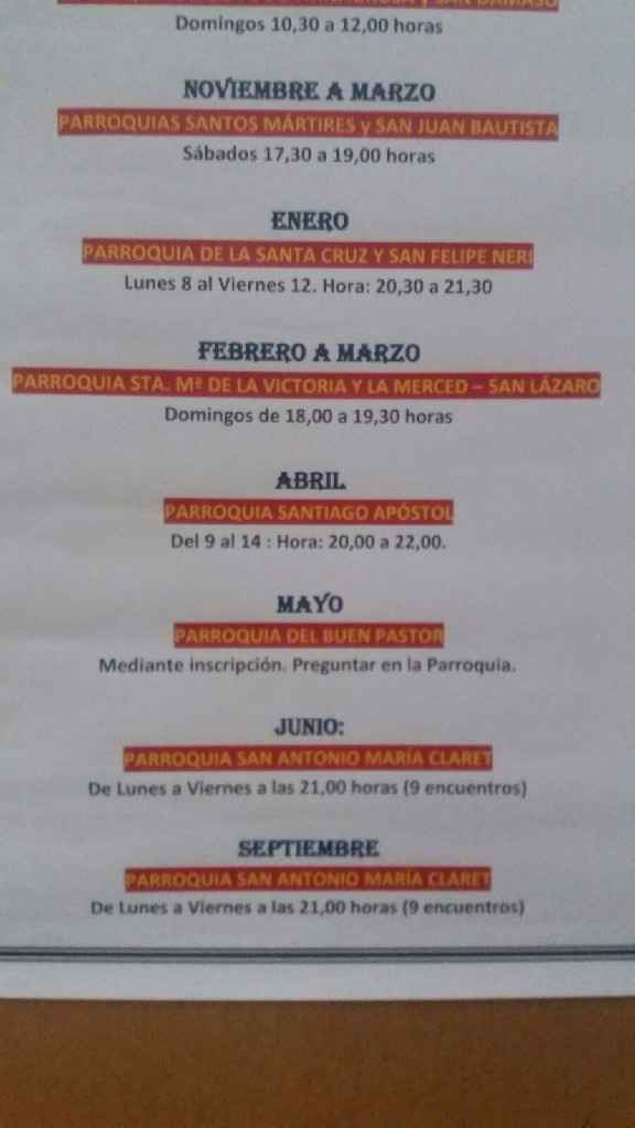  Cursos prematrimoniales - 1