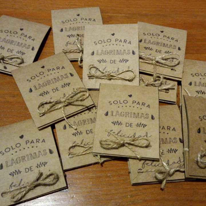 Manualidades para mí boda - 1