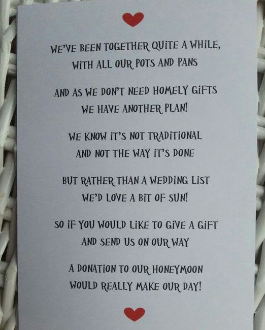 A 12 días de la boda y ni un solo regalo aún - 1