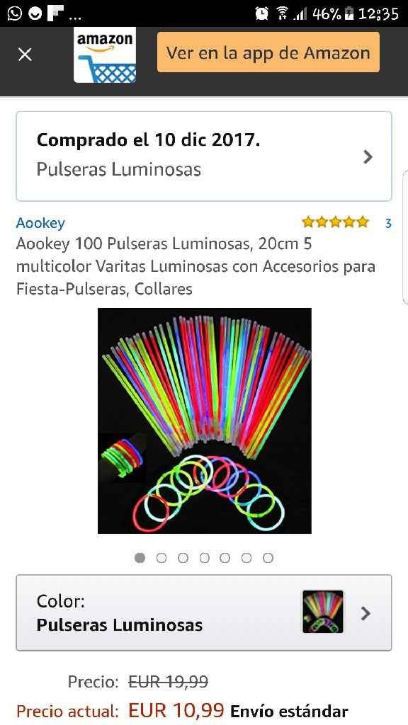  Pulseras luminosas aliexpress - 1