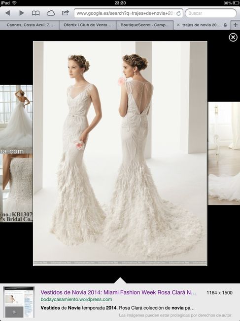 Este es el estilo de vestido que busco.