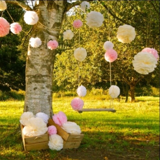 Pompones de tul
