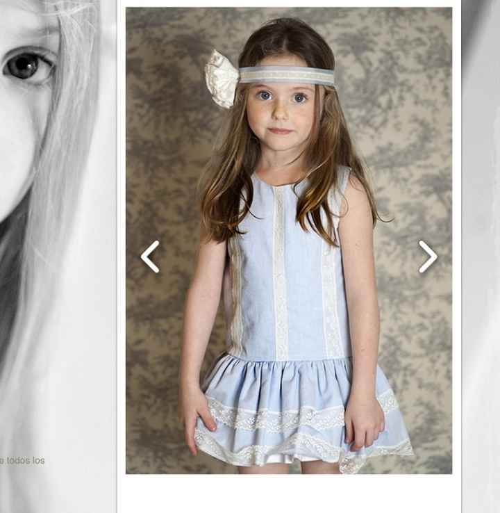 Teresa y Leticia. Vestidos ideales para nuestras damitas.