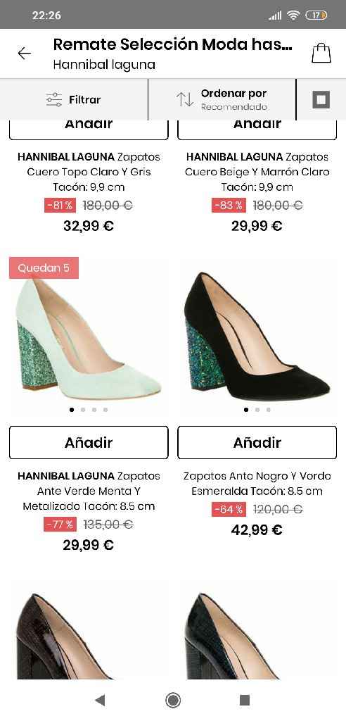 Zapatos rosas o verdes. - 1