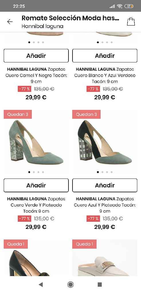 Zapatos rosas o verdes. - 2
