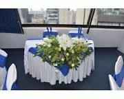 Mesa nupcial con solo los novios - 2