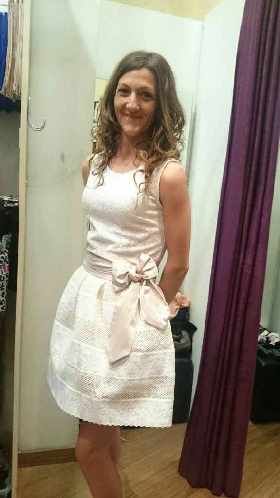Ya tengo vestido para lo civil!! - 1