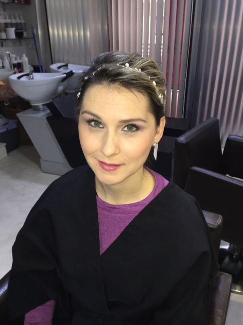 Mi prueba de peinado y maquillaje! - 2