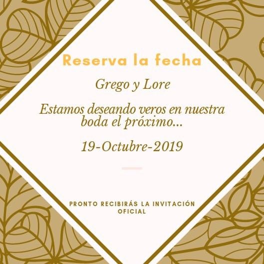 Reserva la fecha - 1
