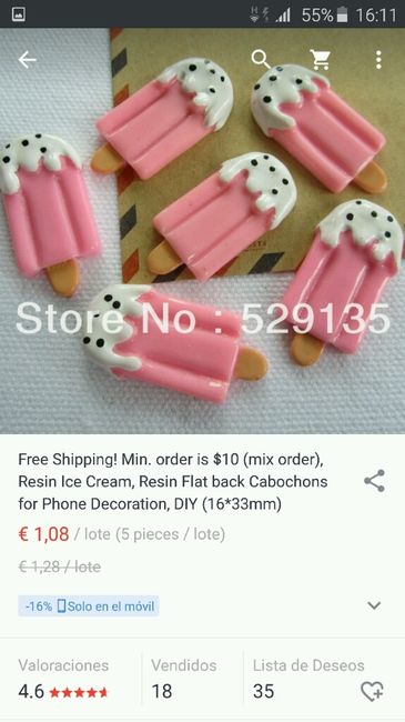 Alfileres mini cucuruchos - 2