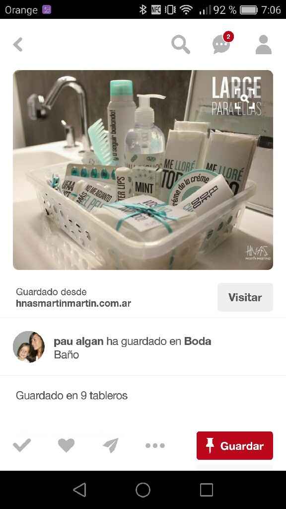 Cestas/kit para el baño - 1