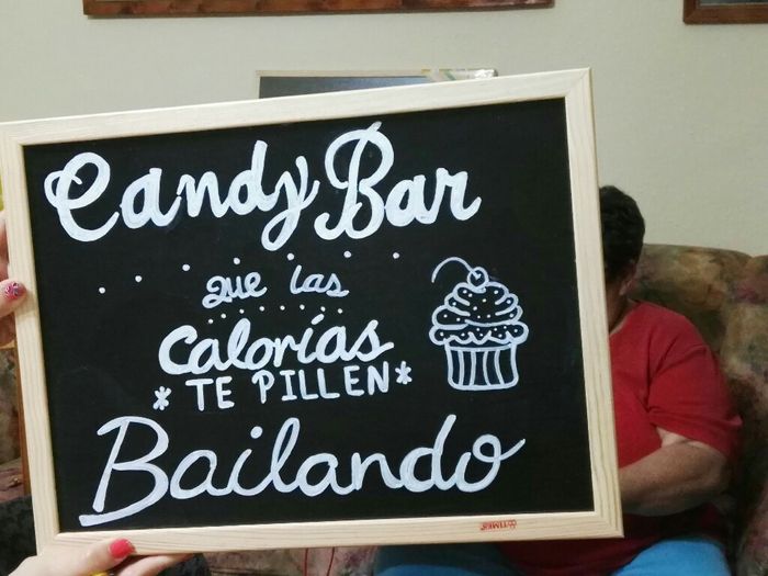 Pizarras para candy bar ,photocall y zapatillas - 3