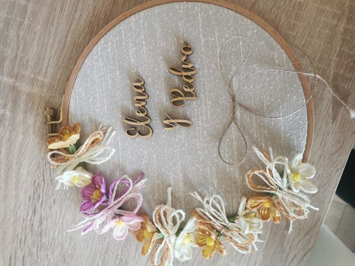¿Bastidor o cajita para guardar las alianzas? 💍 2