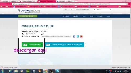 tutorial descarga de archivo