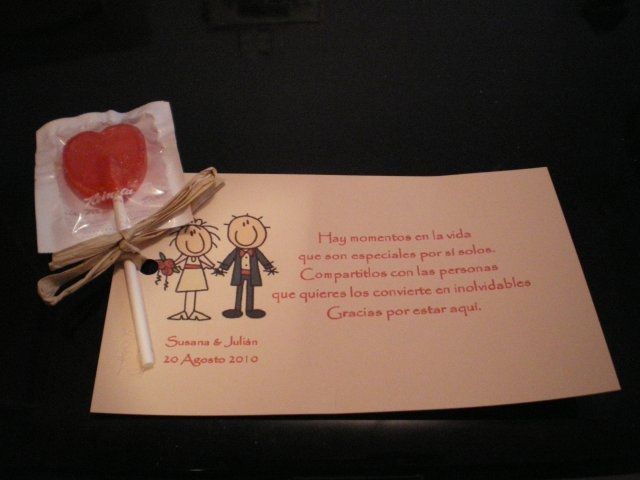 Tarjeta de agradecimiento