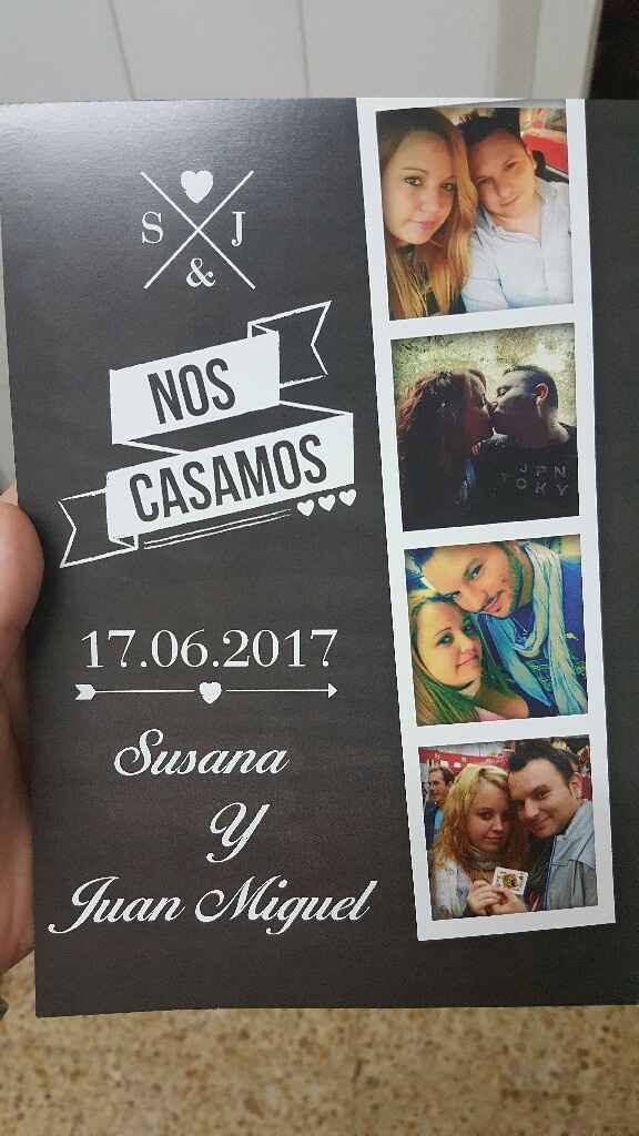 Invitaciones de boda - 1