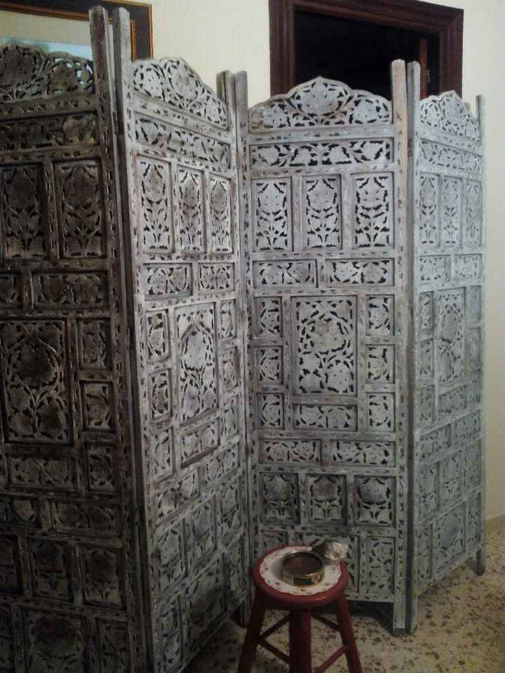 Renovar un biombo para el altar boda civil - 2