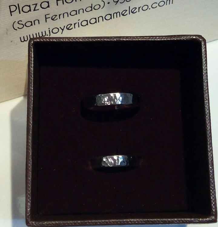 Por fin los anillos!! - 1