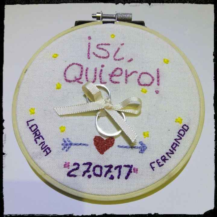 Mi bastidor para las alianzas - 2