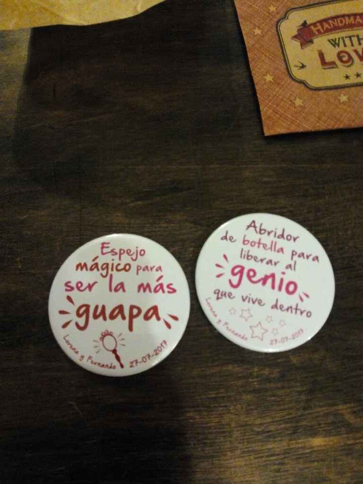 Los detalles xa los invitados de nuestra boda! - 1