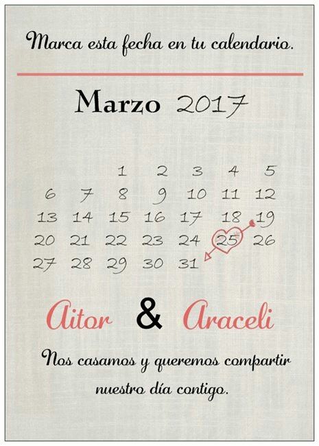 Save the date! - 1