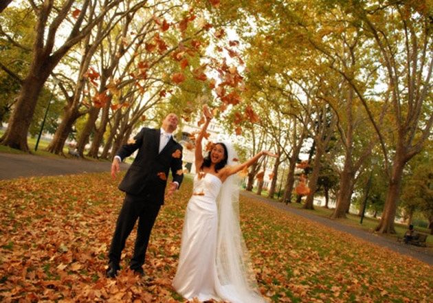 boda en otoño