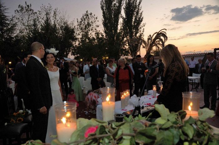 boda atardecer