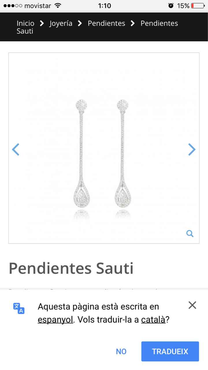  Pendientes novia! - 1
