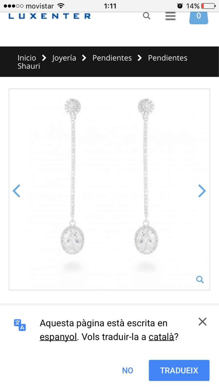  Pendientes novia! - 2