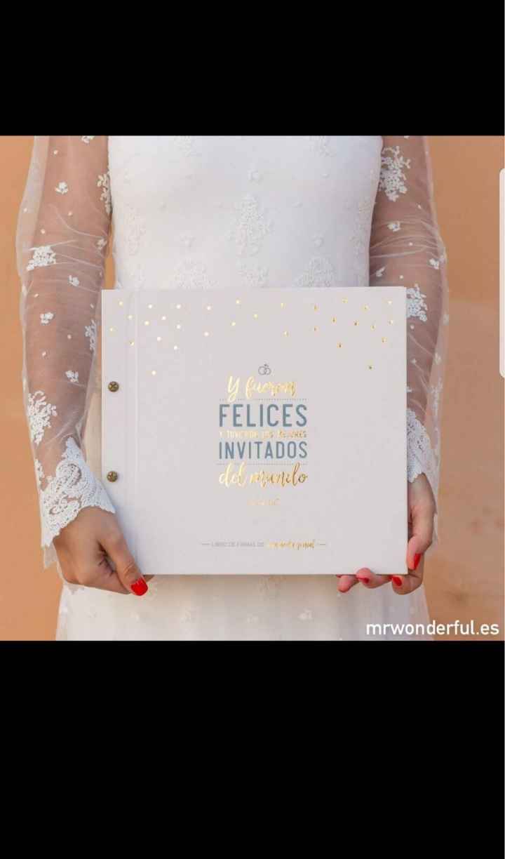 Regalo "los siguientes"y albúm firmas - 2