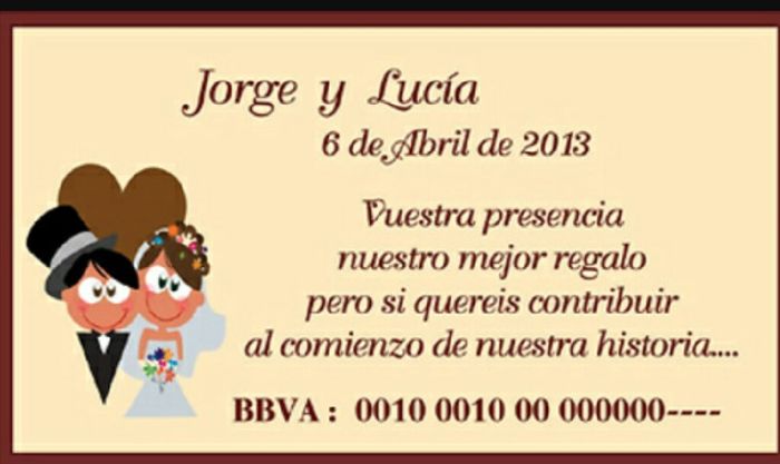 Tarjeta numero de cuenta - 3