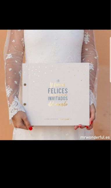 Regalo "los siguientes"y albúm firmas - 2