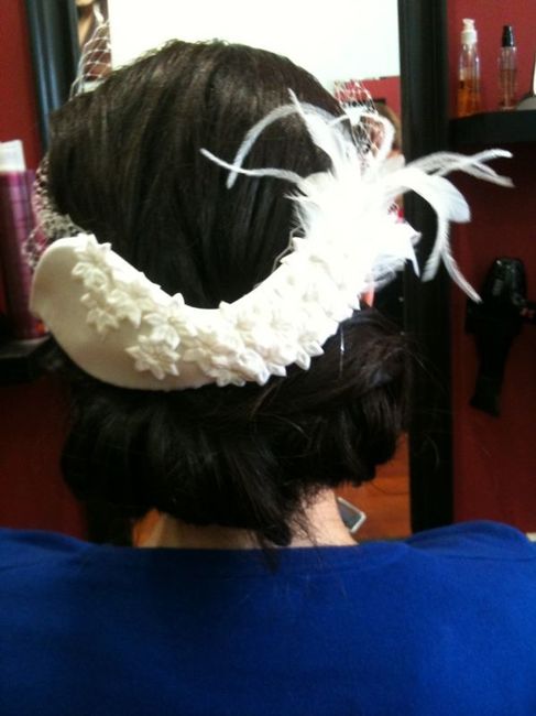 Tocado de novia!