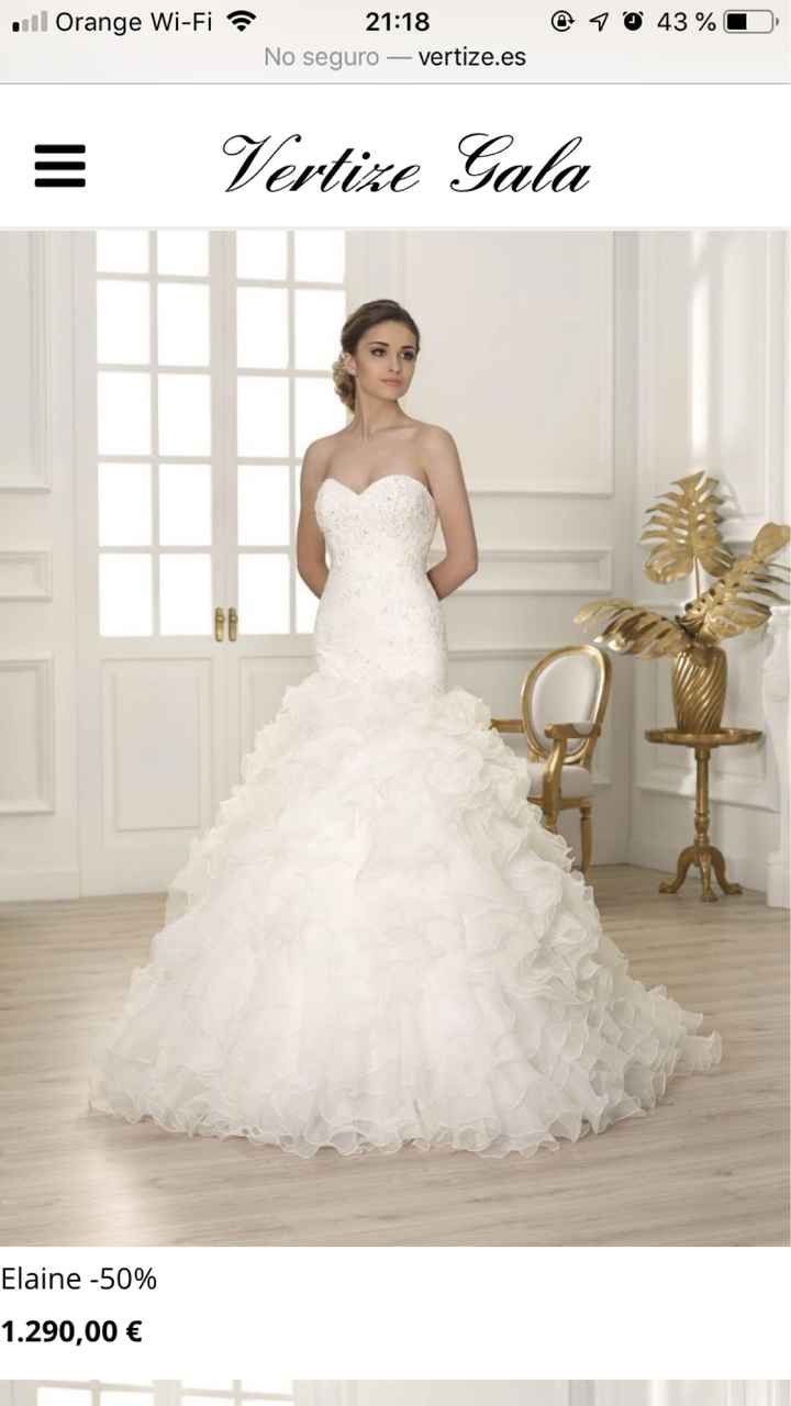 Vestido de novia - 1
