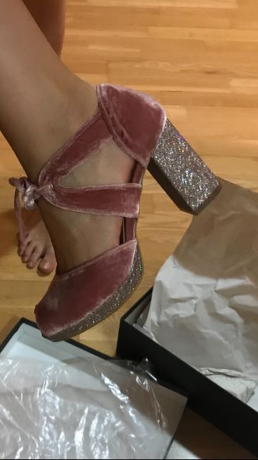 ¿Dónde os habéis cogido los zapatos de novia? 1