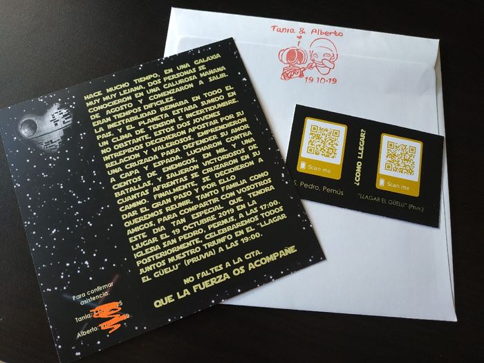 Invitaciones de boda frikis - 1