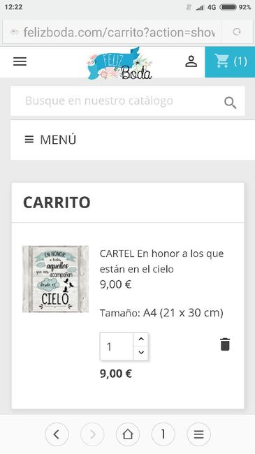 Cartel para los que no están - 1