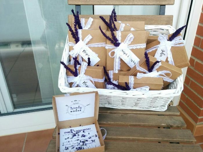Invitaciones en forma de caja - 1