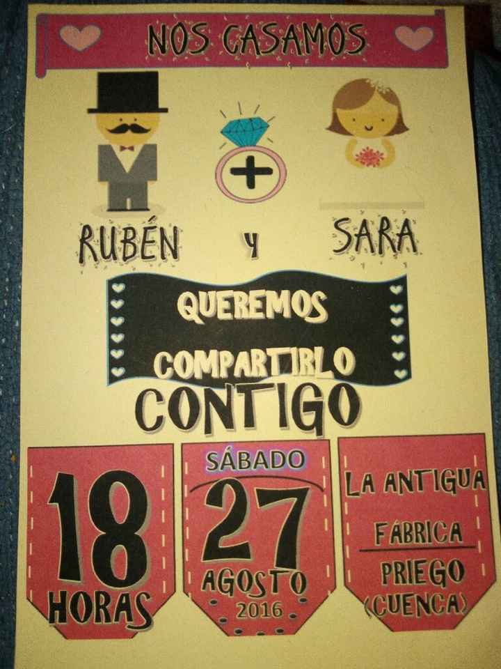 Mis invitaciones 100% diy - 1