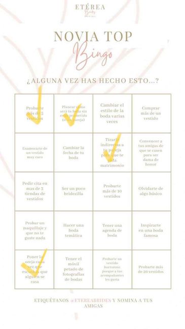 Bingo de novia, ¡a ver quién me supera! - 1